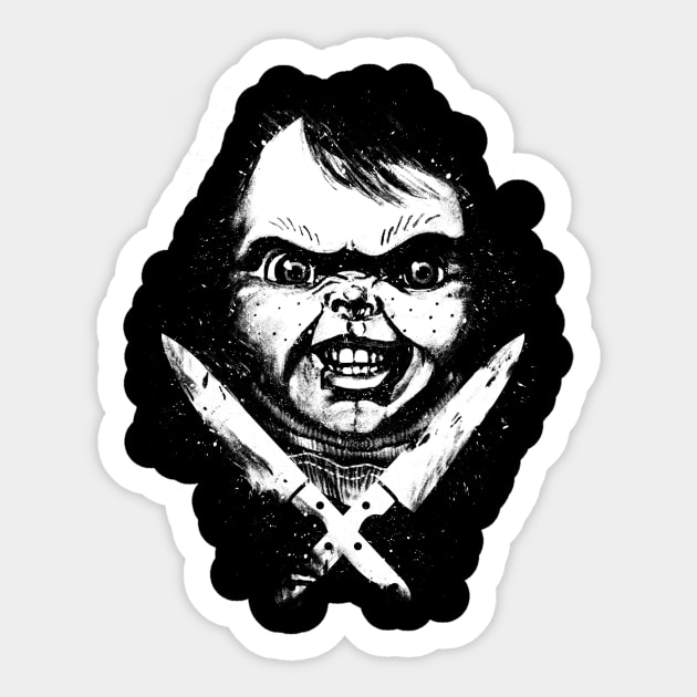 Killer Doll Sticker by Moncheng